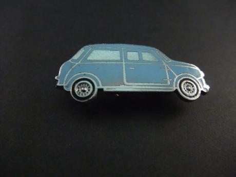 Mini Cooper Brits automerk blauw